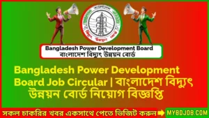 BPDB Job Circular 2025