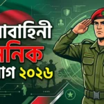সেনাবাহিনী সৈনিক নিয়োগ ২০২৬ | Army Sainik Job Circular 2026
