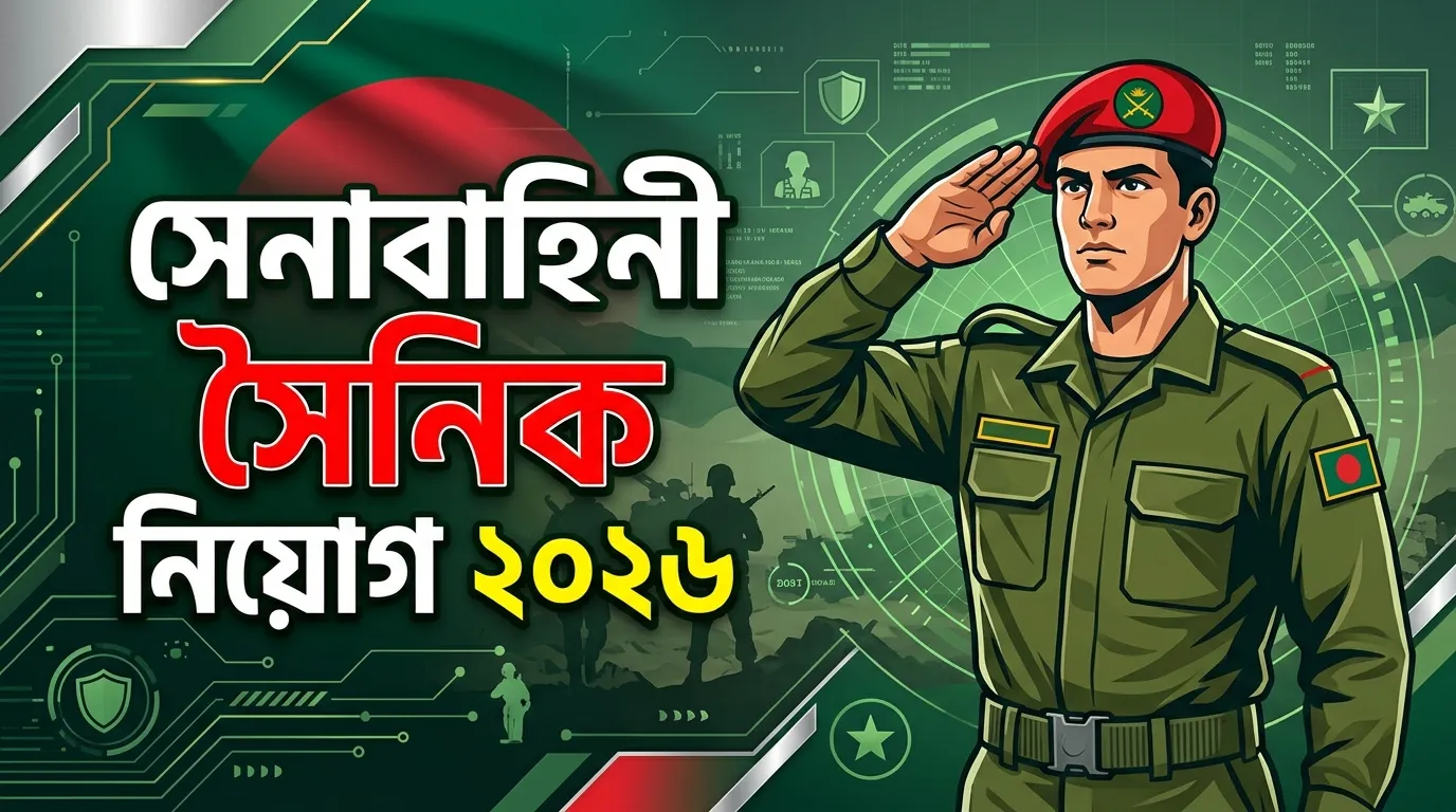 সেনাবাহিনী সৈনিক নিয়োগ ২০২৬